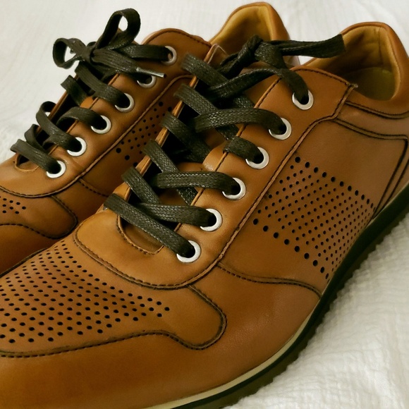 Men's Marc  Anthony Camel Shoe 10.5 - Picture 1 of 5